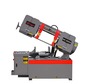 Polavtomatska tračna žaga vrtljivega tipa